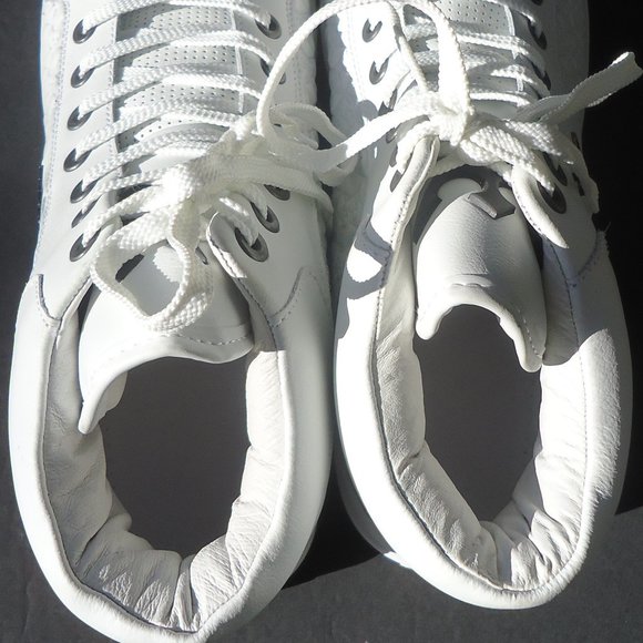 SIZE 14. MIGUEL CABRERA MIGGY leather athletic shoes.